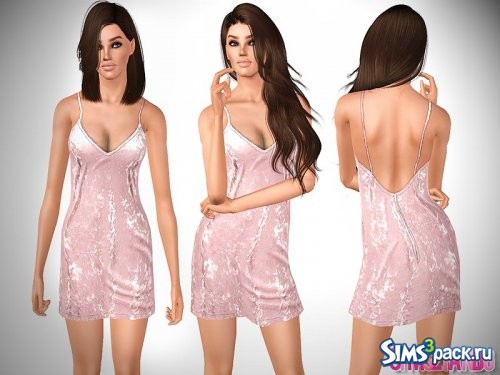 Платье Plush от sims2fanbg