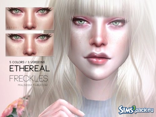 Веснушки Ethereal № 06 от Pralinesims