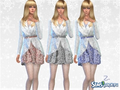 Платье с кардиганом Winter CollectZ. XVII от Zuckerschnute20