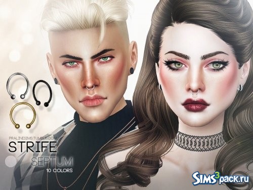 Кольцо в нос Strife Septum от Pralinesims