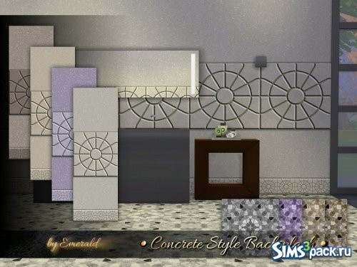 Плитка Concrete Style Backsplash от emerald