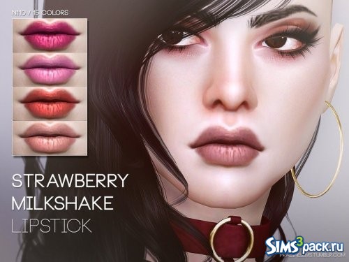 Помада Strawberry Milkshake от Pralinesims