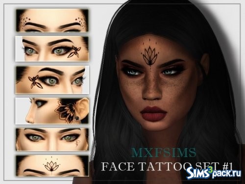 Сет татуировок # 01 от mxfsims