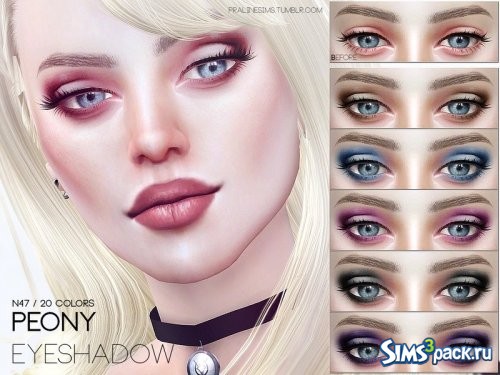 Тени для век Peony от Pralinesims