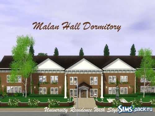 Общежитие Malan Hall от jessesue