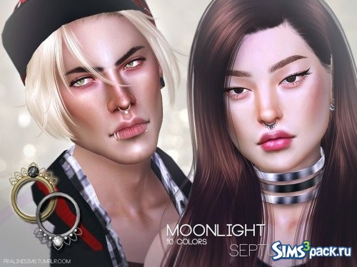 Пирсинг Moonlight от Pralinesims