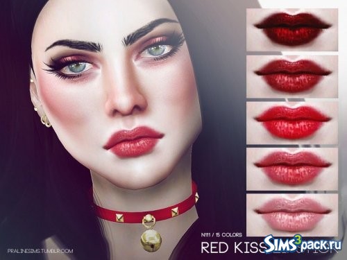 Помада Red Kiss от Pralinesims