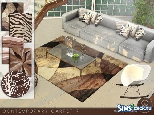 Сет ковров Contemporary Carpets 7 от Pralinesims