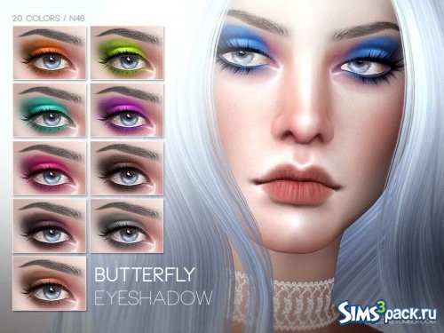 Тени для век Butterfly от Pralinesims