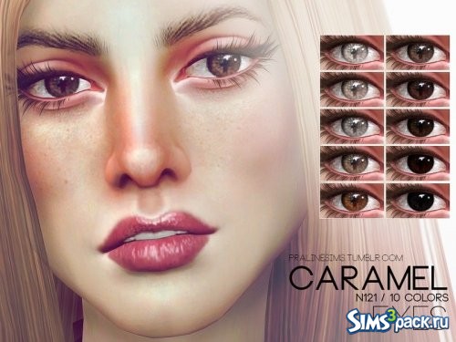 Линзы Caramel от Pralinesims