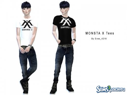 Футболка MONSTA X от Eves_4216