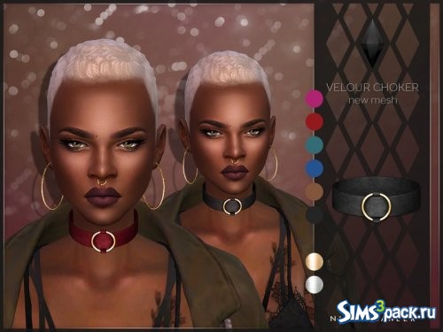 Чокер Velour от Nightcrawler Sims