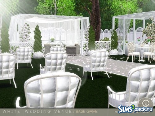 Место для свадьбы White Wedding Venue от Pralinesims