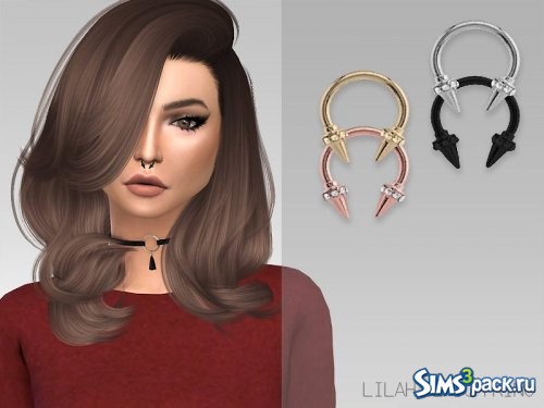 Пирсинг для носа Lilah от GrafitySims