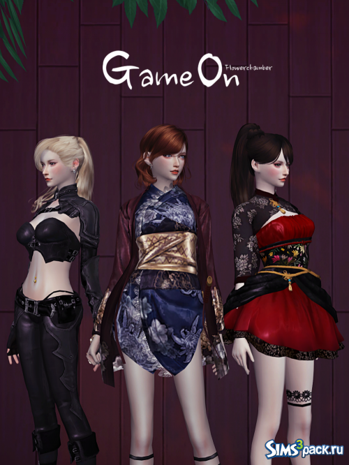 Позы GAME ON от FLOWERCHAMBER