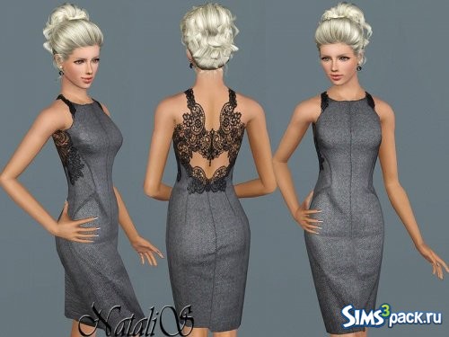 Платье Lace back sheath от NataliS