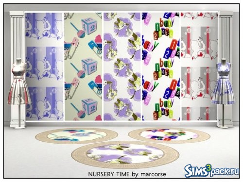 Текстуры Nursery Time от marcorse