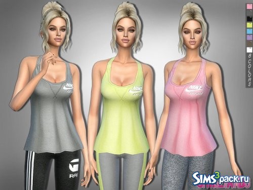 Спортивный топ от sims2fanbg