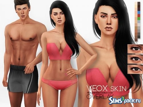 Скинтон Veox Overlay от Pralinesims