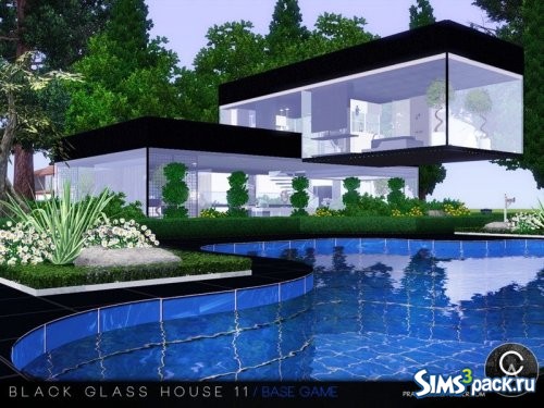 Дом Black Glass House 11