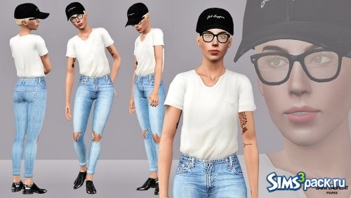 Комплект Casual Denim Look от artsims