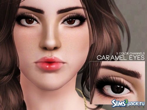 Линзы Caramel от Pralinesims