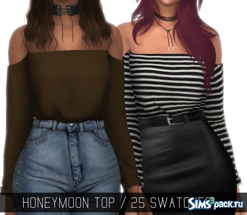 Топ Honeymoon от Lumy-sims