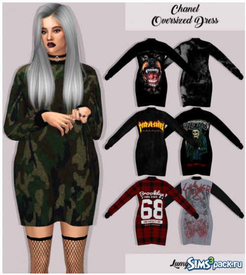 Платье Chanel от Lumy-sims