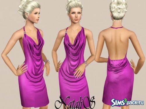 Платье Satin backless от NataliS