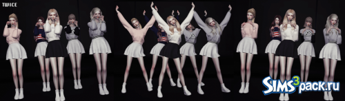 Позы Kpop Girls Groups Dance