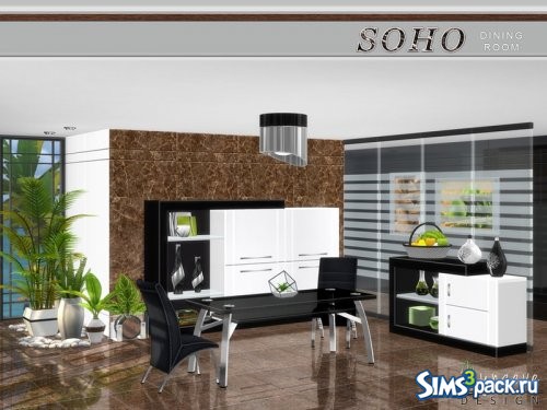 Столовая Soho от NynaeveDesign