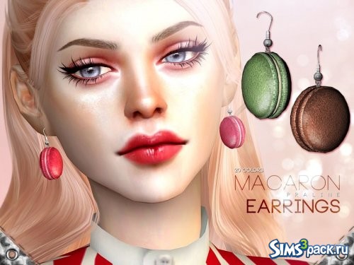 Серьги Macaron от Pralinesims