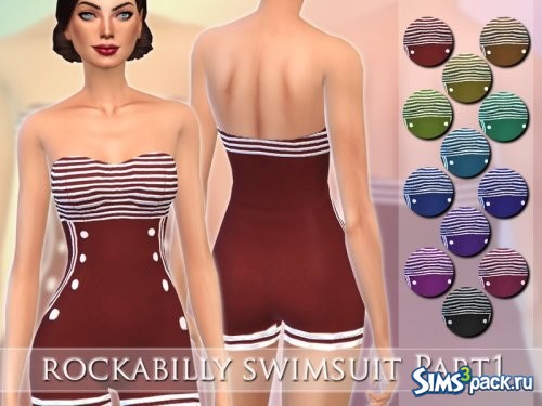 Купальник Rockabilly от Jaru Sims