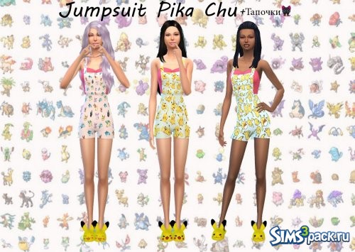 Jumpsuit Pika Chu от ОлЯля