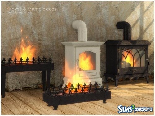 Сет Stoves and Mantelpieces