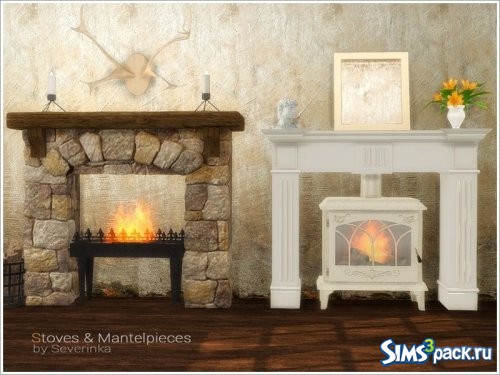 Сет Stoves and Mantelpieces