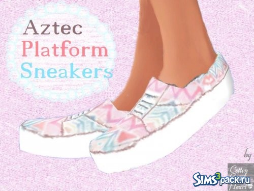 Кеды Aztec Platform от CottonCandyHeart.