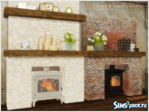 Сет Stoves and Mantelpieces