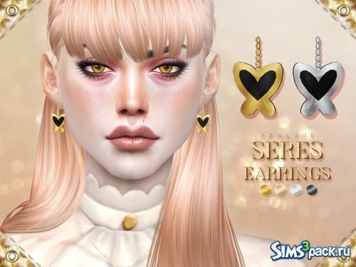 Серьги Seres от Pralinesims