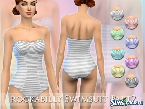 Купальник Rockabilly #2 от Jaru Sims