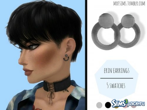 Серьги Erin от mxfsims