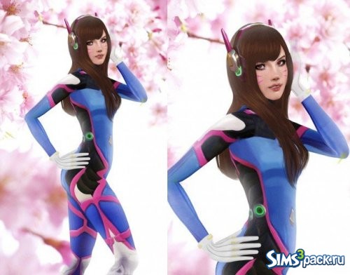 Костюм D.Va от neko asakuro