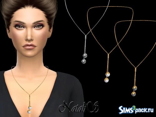 Кулон Half pearl lariat от NataliS