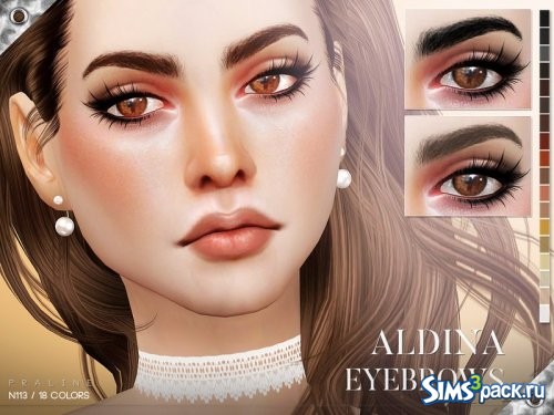 Брови Aldina от Pralinesims