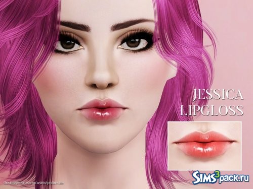 Блеск для губ Jessica от Pralinesims