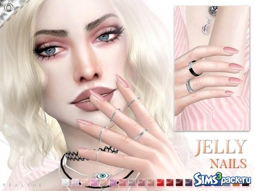 Ногти Jelly от Pralinesims