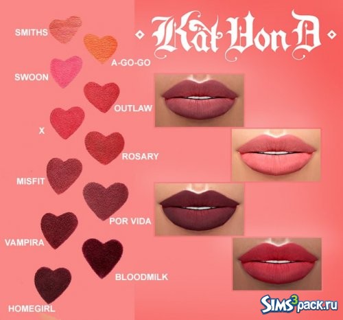 Помада Kat Von D от kenzar-sims