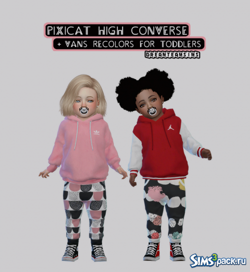 Детские кеды Converse + Vans от dreamteamsims