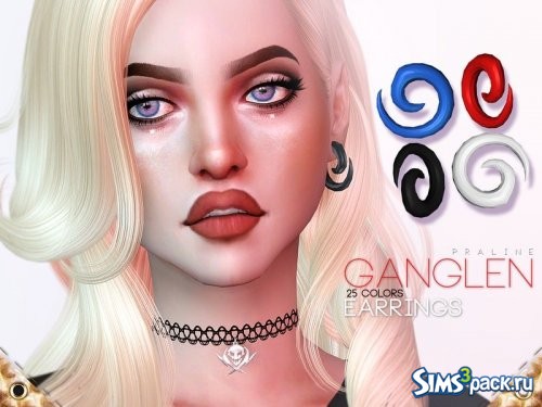 Серьги Ganglen от Pralinesims