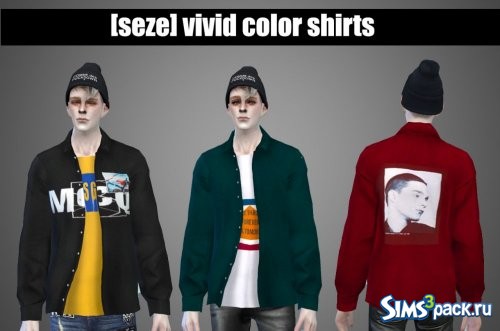 Рубашка Vivid color от seze